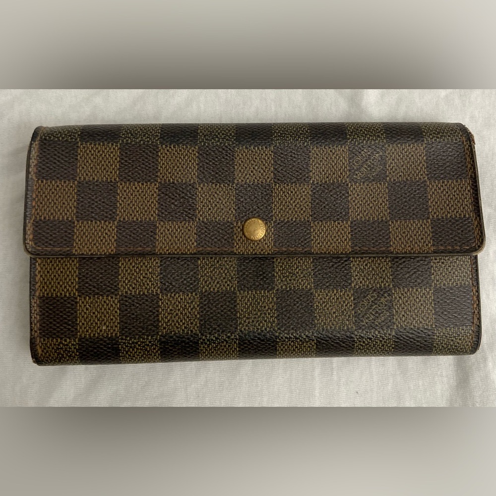 Louis Vuitton Sarah Wallet Damier Ebene